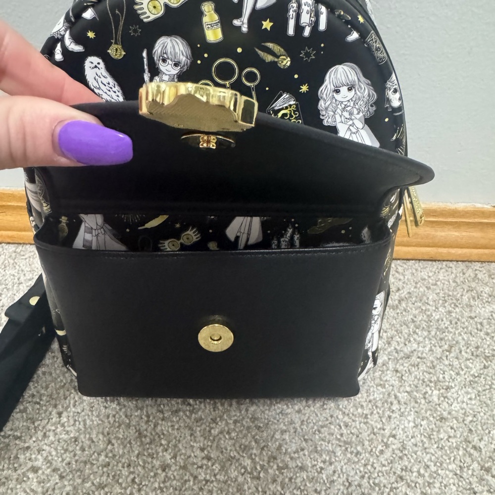 Harry Potter Loungefly Magic Elements Mini Backpa… - image 5